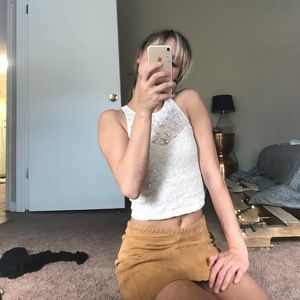 Soft & Sexy Lace Crop Top